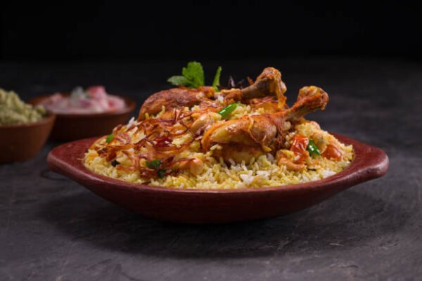 Chicken Biryani Combo With 2 Pc Chicken